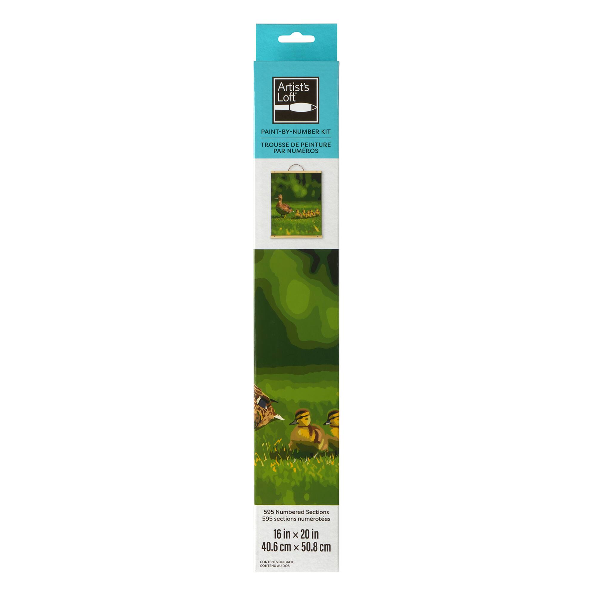 16" x 20" Duck Parade Paint-by-Number Kit by Artist's Loft®
